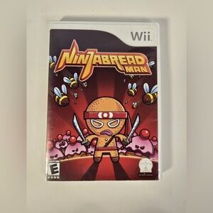 NINJABREAD MAN WII NINTENDO VIDEO GAME